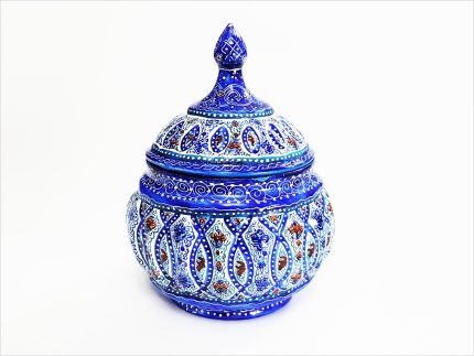 قندان مسی مینا کاری