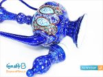 گل آبپاش مسی مینا کاری