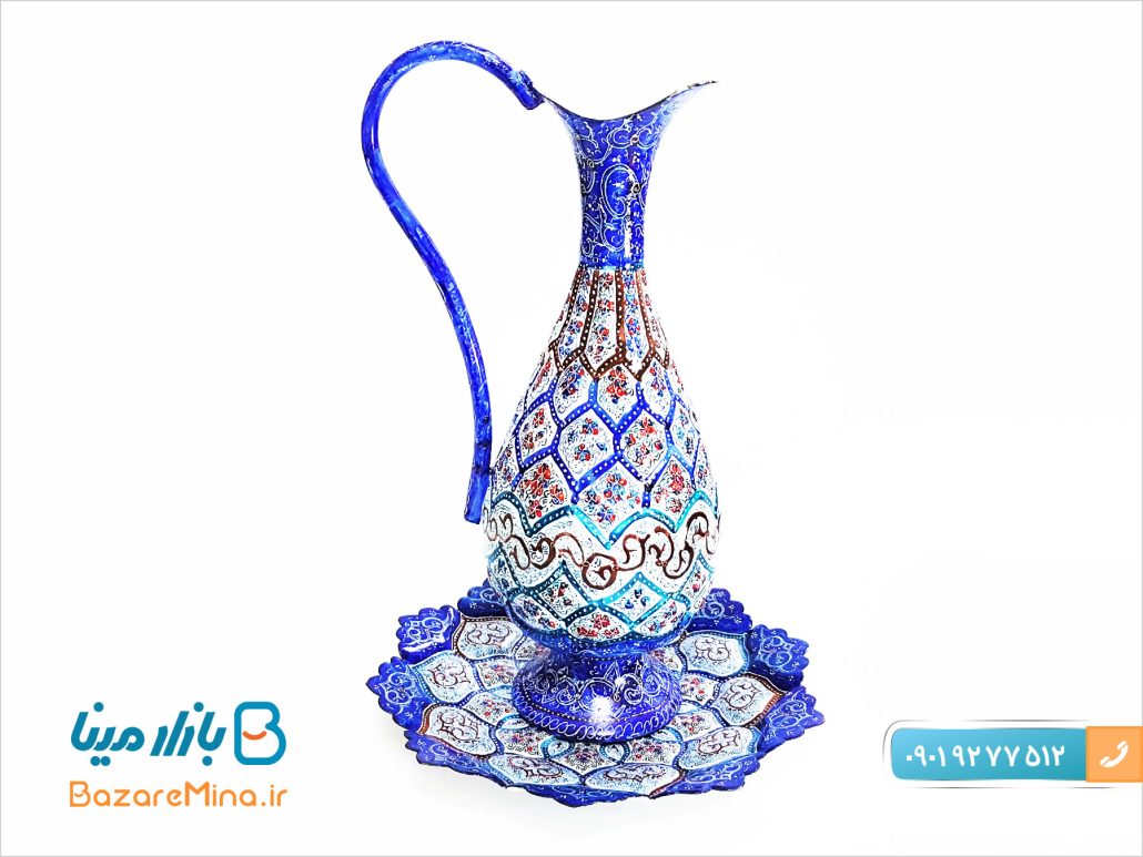 پارچ مسی میناکاری