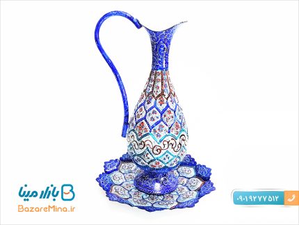پارچ مسی میناکاری