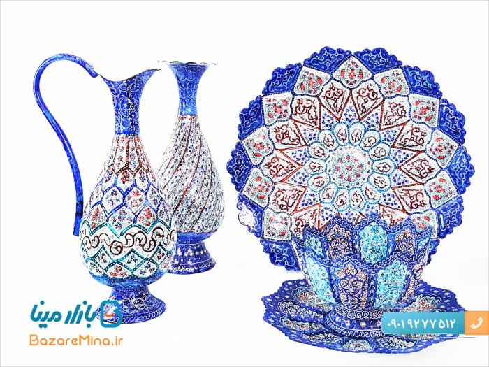 پارچ مسی میناکاری