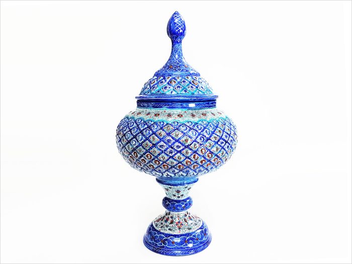 شکلات خوری مسی مینا کاری شکلات خوری مسی مینا کاری