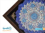 قاب میناکاری شده بشقاب قطر 30 سانتی متر