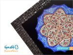 قاب سه بشقابی مینا کاری