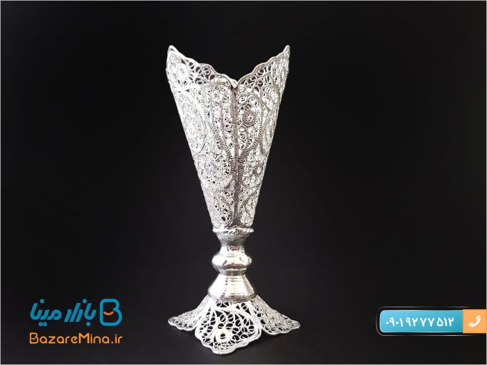 گلدان ملیله کاری