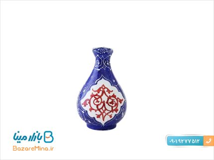 پارچ مسی ميناکاری ارتفاع 8 سانتی متر