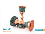 شمعدان فیروزه کوبی