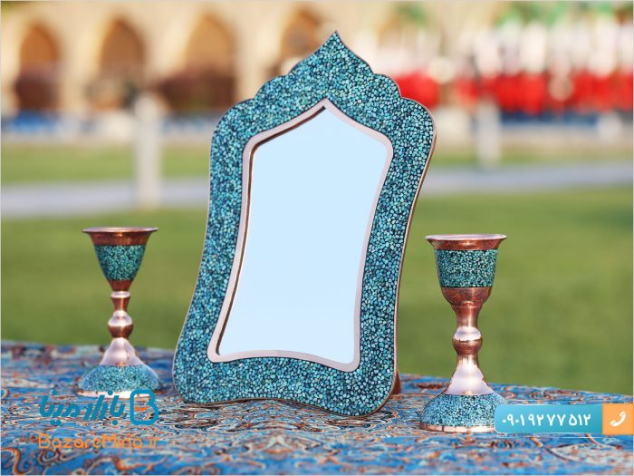 شمعدان فیروزه کوبی