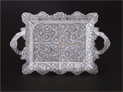 سینی ملیله کاری
