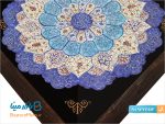 قاب بشقاب مسی میناکاری