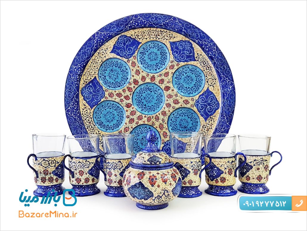 سرویس چای خوری میناکاری