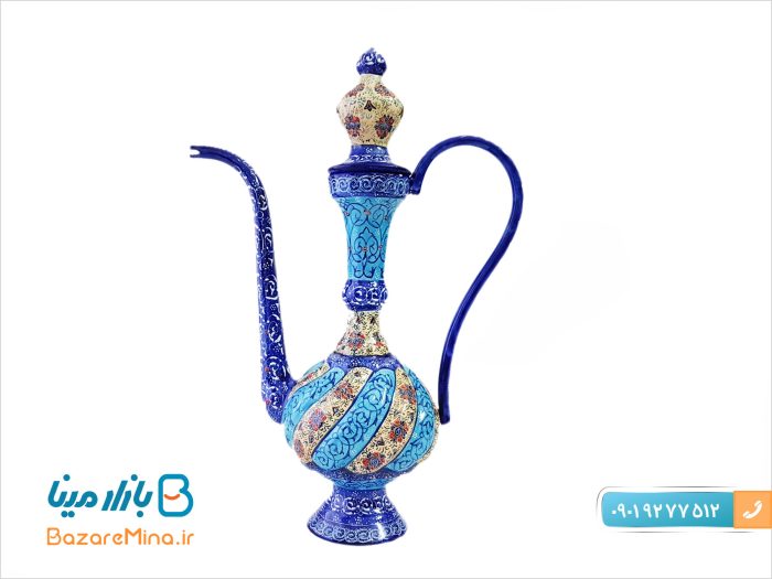 گلاب پاش مسی میناکاری