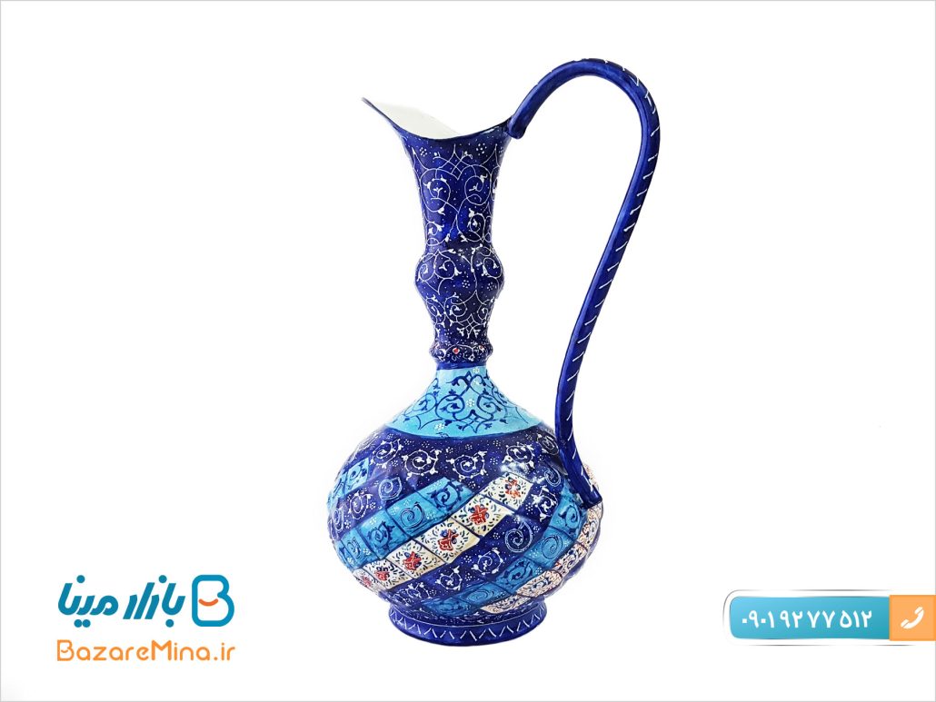 گلاب پاش مسی میناکاری