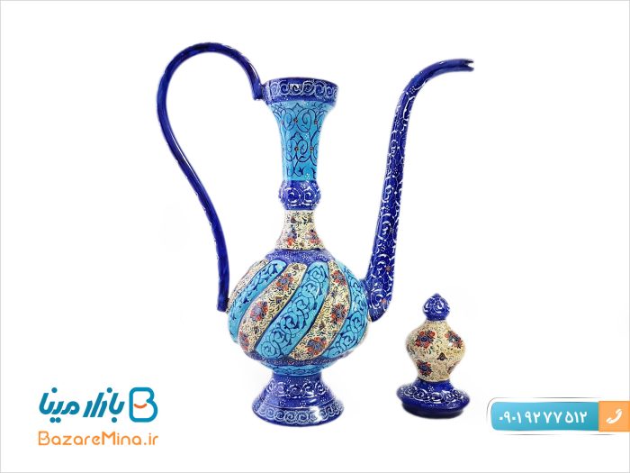 گلاب پاش مسی میناکاری