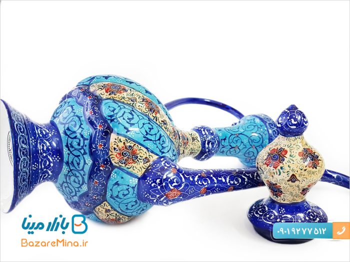 گلاب پاش مسی میناکاری