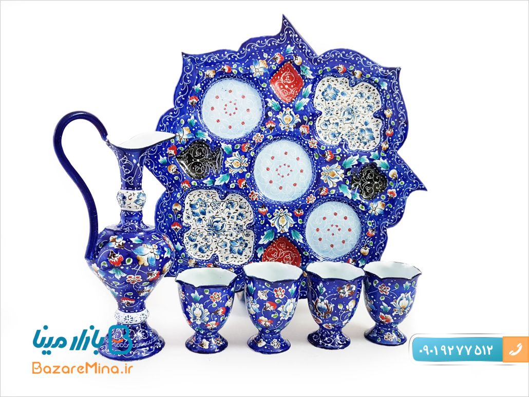 سرویس شربت خوری میناکاری
