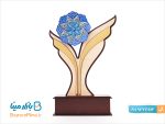 تندیس مینا کاری سینا هدیه تبلیغاتی صنایع دستی
