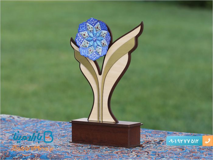 تندیس مینا کاری سینا هدیه تبلیغاتی صنایع دستی