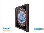 پلاک خورشیدی مینا کاری