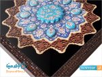 پلاک خورشیدی مینا کاری