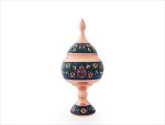 قندان پایه دار مس و میناکاری
