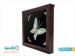 قاب پروانه مینا کاری سایز کوچک
