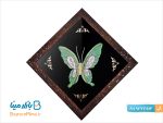 قاب پروانه مینا کاری سایز کوچک
