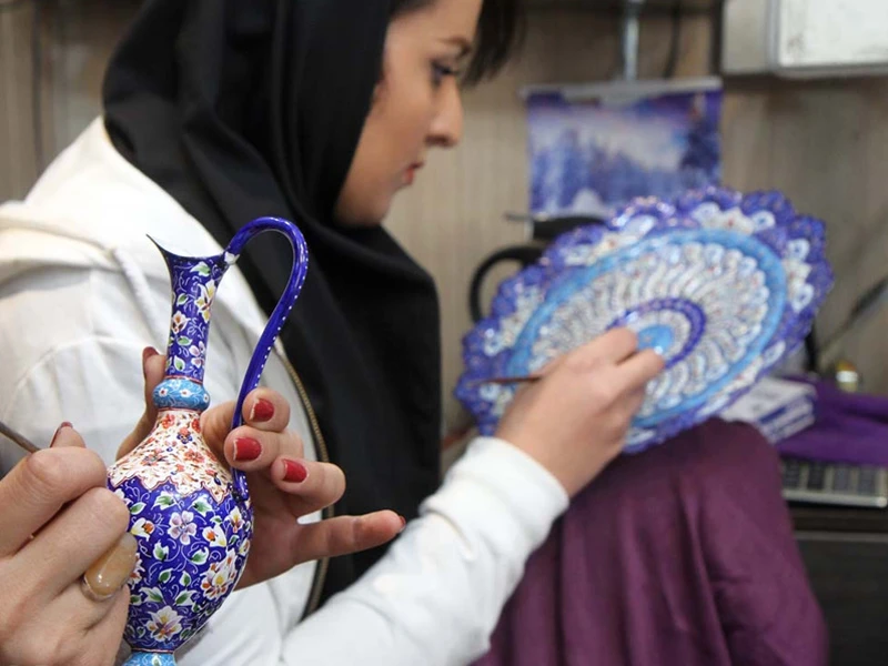 تصاویر میناکاری اصفهان