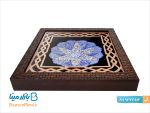 قاب میناکاری ابعاد 23*23 سانتی متر