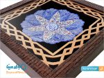 قاب میناکاری ابعاد 23*23 سانتی متر