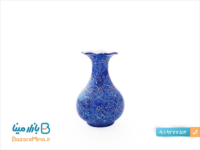 گلدان نقلی میناکاری ۸ سانتی متری
