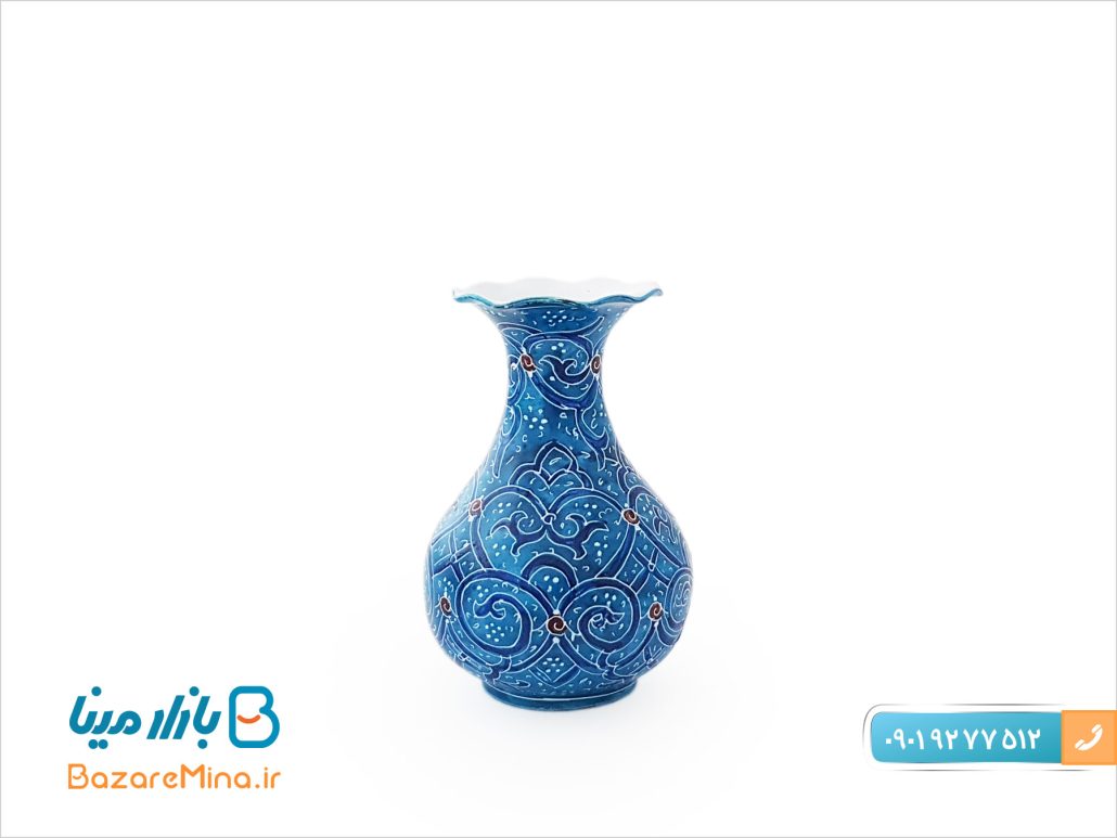 گلدان نقلی میناکاری ۸ سانتی متری