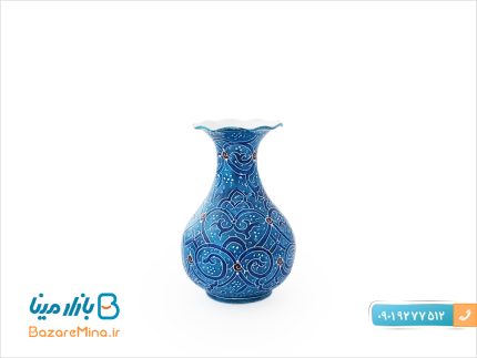 گلدان نقلی میناکاری ۸ سانتی متری