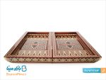 تخته نرد و شطرنج 40 سانتی متری خاتم کاری اعلا