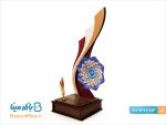 تندیس جا قلمی میناکاری شده