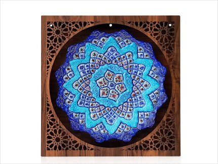 قاب میناکاری جعبه مشبک
