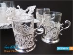 سرویس چای خوری ملیله کاری