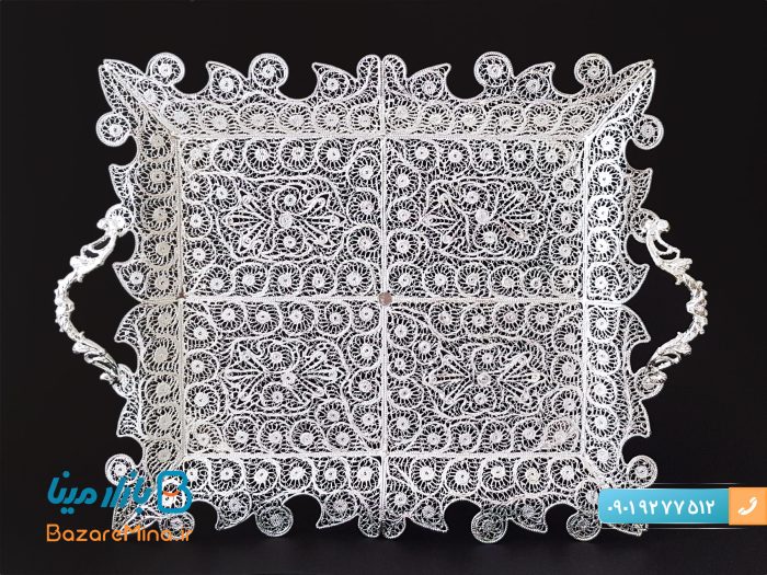 سینی ملیله کاری اصفهان