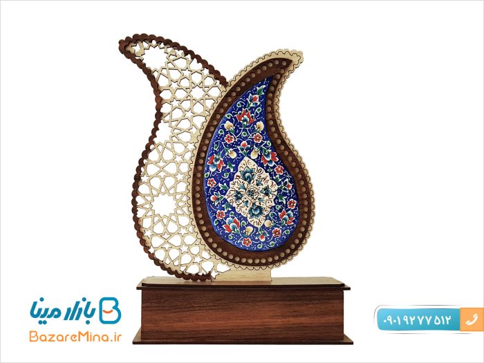 تندیس بته جقه میناکاری