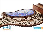 تندیس بته جقه میناکاری