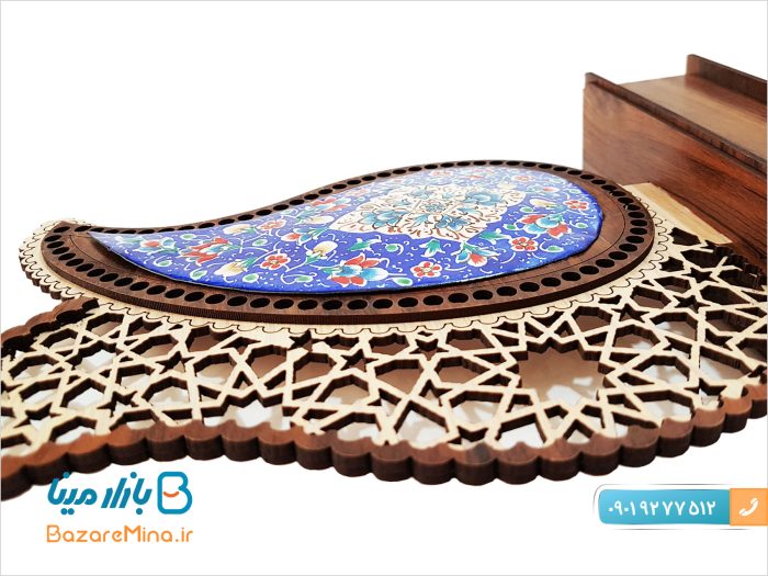تندیس بته جقه میناکاری