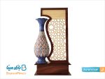 تندیس مینا کاری گلدان 20 سانتی متری