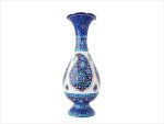 گلدان میناکاری طرح ترنج اسماعیلی
