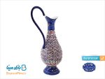 پارچ مسی میناکاری شده اسماعیلی 16 سانتی متر