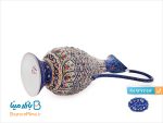 پارچ مسی میناکاری شده اسماعیلی 16 سانتی متر
