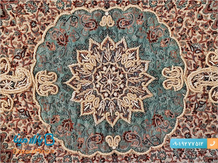 ست ترمه 3 تکه هاشمی طرح شاه پرند سرمه دوزی