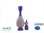 تنگ مسی میناکاری اثر اسماعیلی 22 سانتی متر