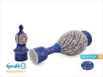 تنگ مسی میناکاری اثر اسماعیلی 22 سانتی متر
