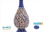 تنگ مسی میناکاری اثر اسماعیلی 22 سانتی متر
