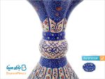 گلدان میناکاری اثر اسماعیلی خمره ای 30 سانتی